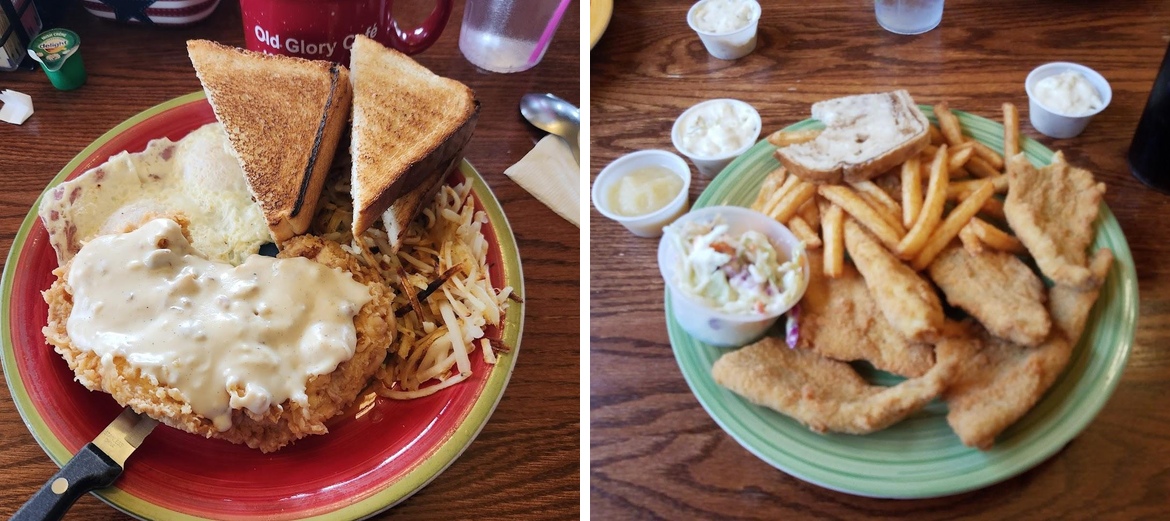 Old Glory Cafe Menu