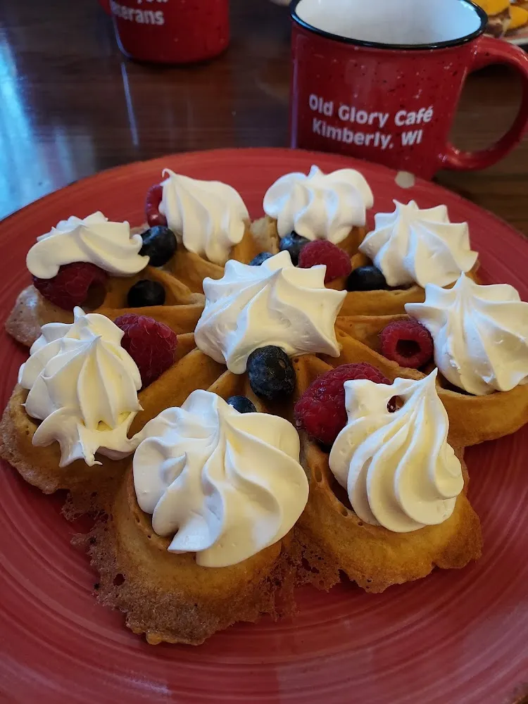 Patriotic Waffle